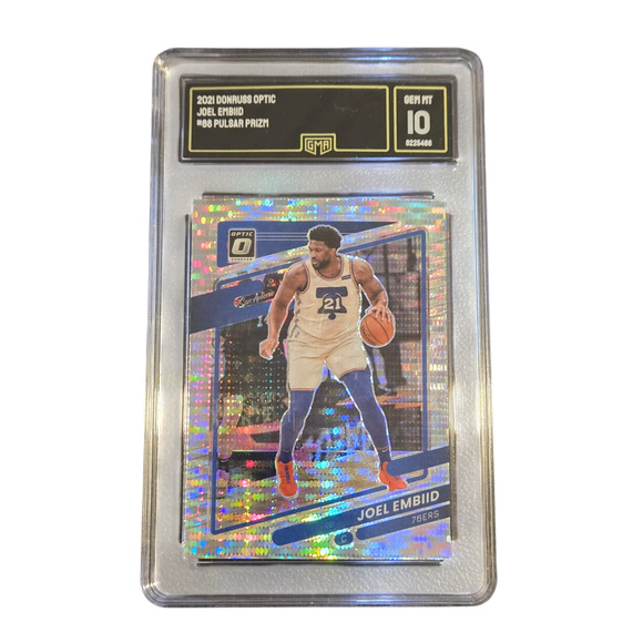 2021 Donruss Optic Ja Morant Embiid Harden Pulsar Prizm Lot GMA10 - Picture 5 of 8